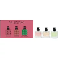Valentino Born In Roma Miniature Gift Set Born in Roma EDP + Coral Fantasy EDP + Green Stravaganza EDP