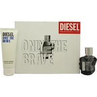 Diesel Only The Brave Gift Set 35ml Eau De Toilette + 75ml Shower Gel