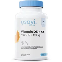 Osavi Vitamin D3 + K2 4000IU + 150mcg 120 softgels
