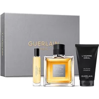 GUERLAIN L'Homme Ideal Eau De Toilette Gift Set 100ml EDT + 75ml Shower Gel + 10ml EDT