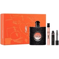 Yves Saint Laurent Black Opium Gift Set 90ml EDP Spray + 10ml EDP Purse Spray + 2ml Mascara