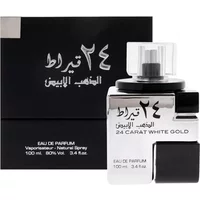 Lattafa 24 Carat White Gold Eau De Parfum 100ml