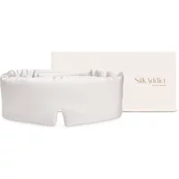 Silk Addict 100% Mulberry Silk Sleep Mask Wrap Ivory