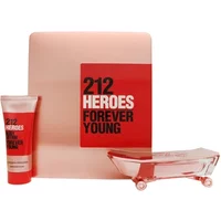 Carolina Herrera 212 Heroes Forever Young Gift Set 80ml Eau De Parfum + 100ml Body Lotion