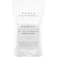Rose & Caramel Purity 2-in-1 Self Tan Removing Wonder Sponge x1