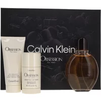 Calvin Klein Obsession For Men Eau De Toilette Gift Set 3 Piece