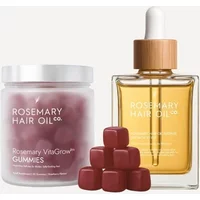 Rosemary Hair Oil Co Inside-Out Hair Growth Duo