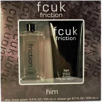Fcuk Friction Him Gift Set After Shave 100ml + Shower Gel 100ml