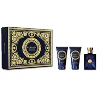 Versace Dylan Blue Gift Set 50ml EDT + 50ml Aftershave Lotion + 50ml Shower Gel