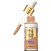 Max Factor Miracle Pure Skin Reset 2-in-1 Serum Foundation To Even Skin Tone 40-60 Light