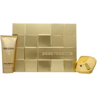 Paco Rabanne Lady Million Eau De Parfum 50ml Gift Set 50ml Eau De Parfum & 100ml Body Lotion