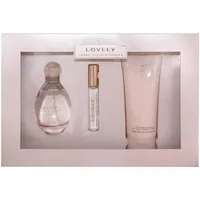 Sarah Jessica Parker Lovely Gift Set 10ml Lovely Sheer Eau De Parfum + 10ml Born Lovely Eau De Parfum + 10ml Lovely Eau De Parfum