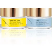 Erth Skin London SPF 50 Collagen Day Cream + SPF 30 Hyaluronic Acid Day Cream 2 x 50ml
