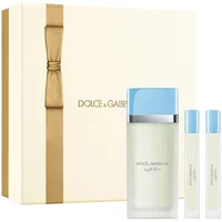 Dolce & Gabbana Light Blue Eau De Toilette Gift Set 100ml + 10ml x2