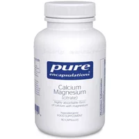 Pure Encapsulations Calcium Magnesium Citrate Capsules 90 Capsules
