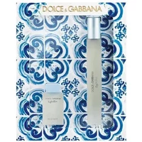 Dolce & Gabbana Light Blue Eau De Toilette Gift Set 10ml Spray + 4.5ml Splash