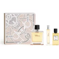 Hermès Terre d'Hermes Pure Parfum Gift Set 75ml Pure Parfum, 40ml Shower Gel & 15ml Mini