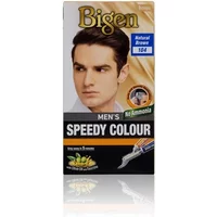 Bigen Men's Speedy Colour Hair Dye Natural Brown 104
