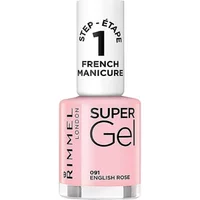 Rimmel Super Gel French Manicure Nail Polish 91 English Rose