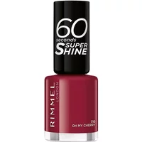 Rimmel 60 Seconds Super Shine Nail Polish Oh My Cherry
