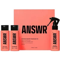 Answr At-home Keratin Treatment Kit Keratin Treatment + Shampoo + Conditioner