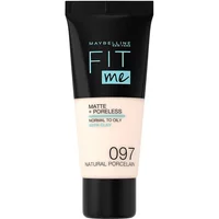 Maybelline Fit Me! Matte & Poreless Foundation 097 Natural Porcelain