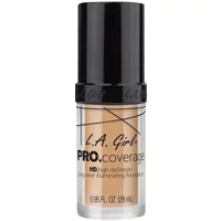L.A. Girl Pro.Coverage HD Long Wear Illuminating Liquid Foundation Natural