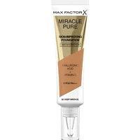 Max Factor Miracle Pure Skin Long-Lasting Foundation SPF 30 082 Deep Bronze
