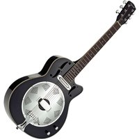Ozark Resonator Guitar Wooden Body Electro Acoustic Cutaway