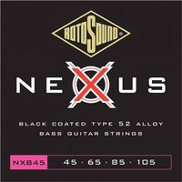 Rotosound NEXUS NXB45 Black Coated Bass Guitar Strings 45-105