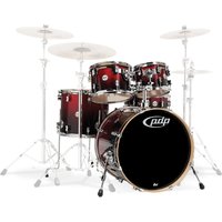 PDP Drums Concept Maple 22 CM5 Shell Pack Red/Black Sparkle