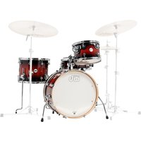 DW Drums Design Frequent Flyer 20 Shell Pack Gloss Tobacco Burst