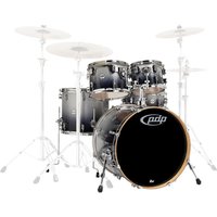 PDP Drums Concept Maple 22 CM5 Shell Pack Silver to Black Fade