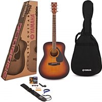 Yamaha F310P II Acoustic Guitar Package Tobacco Sunburst
