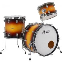 Rogers Powertone 22 3pc Shell Pack Sunburst Lacquer