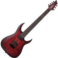 Schecter Sunset-7 Extreme 7 String Scarlet Burst