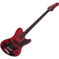 Schecter Simon Gallup Ultra Bass Red Black