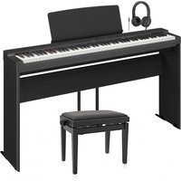 Yamaha P225 Digital Piano Package Black