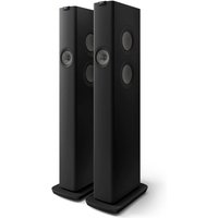 KEF LS60 Wireless Floorstanding Active Speakers (Pair) Carbon Black