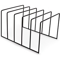 AVCOM Record Storage Rack Black Square