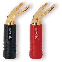 QED Plastic Airloc Spade Plug (Pair)