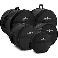 Deluxe Padded Fusion Drum Bag Set by Gear4music