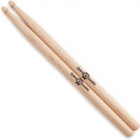 5A Wood Tip Maple Junior Drumsticks by Gear4music