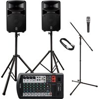 Yamaha Stagepas 600BT Portable PA System Vocal Performance Bundle