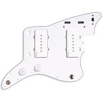 EMG Jmaster Loaded Pickguard System White