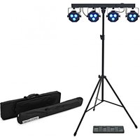 Cosmos 12 X 9 W Bühnen-PAR-Bar von Gear4music