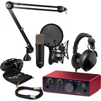 Focusrite Scarlett 4th Gen Recording Pack