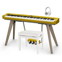 Casio PX S7000 Digital Piano Package Harmonious Mustard