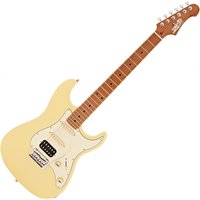 JET Guitars JS-400 HSS Roasted Maple Vintage Yellow