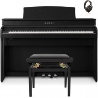 Kawai CA501 Digital Piano Package Satin Black